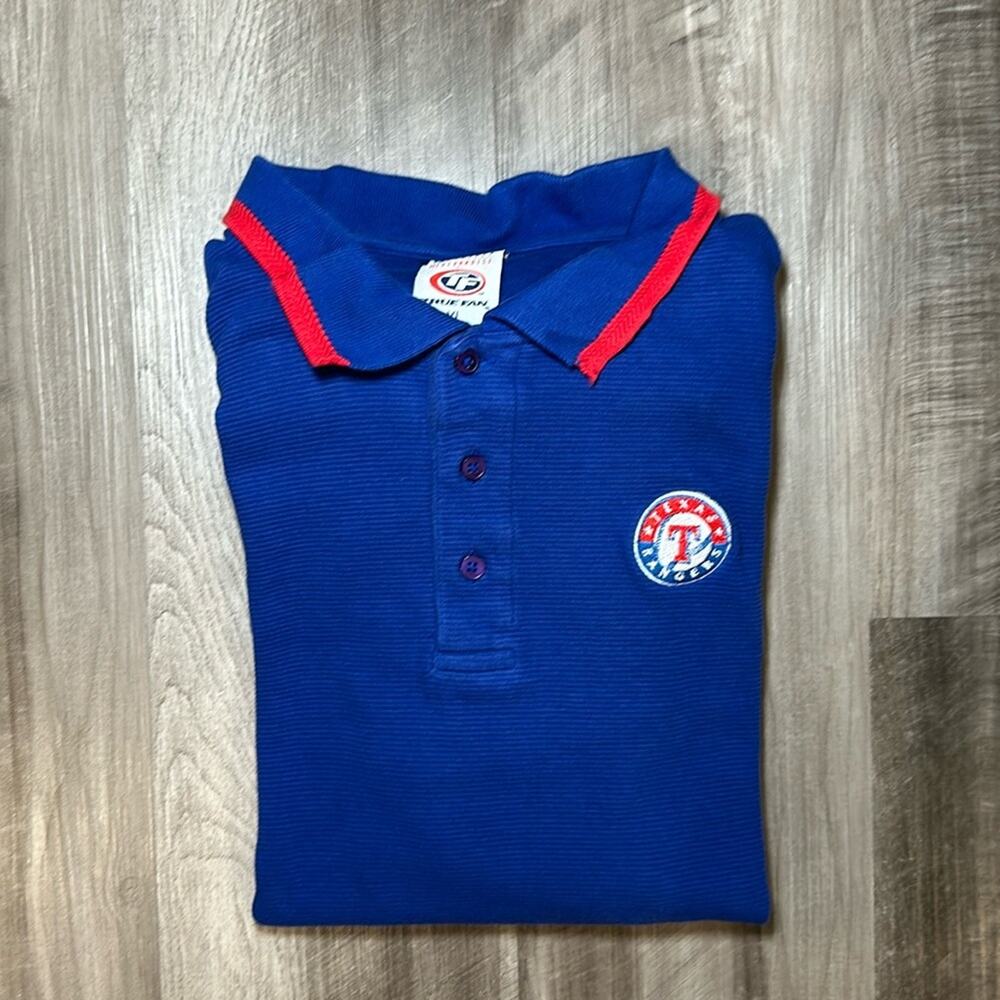 Texas Rangers True Fan Genuine Merchandise Polo - XL